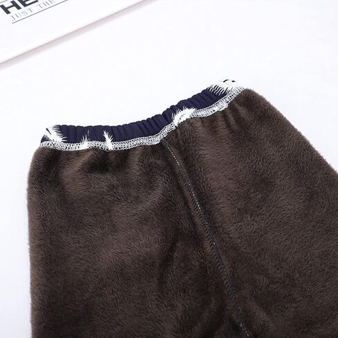 سراويل Auranso للفتيات الشتوية السميكة والمبطنة بالصوف الدافئ من 2 إلى 10 سنوات in Kuwait