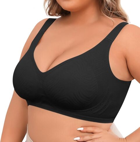 حمالات صدر نسائية ناعمة من Xcutting للنساء تغطية كاملة بدون سلك داخلي حمالات صدر مريحة للاستخدام اليومي ومبطنة بدون خياطة in Kuwait