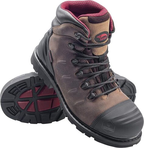 FSI FOOTWEAR SPECIALTIES INTERNATIONAL Men's 6" Leather Carbon Comp Toe Waterproof Eh Slip Resistant Boot in Kuwait