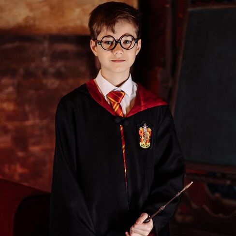 American Trends Halloween Cosplay Tie Magic Wizard School Neck Tie for Themed Party Birthday Christmas Ties for Men Necktie in Saudi Arabia