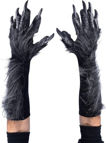 Zagone Studios Men's Killer Wolf Gloves (Grey) in Saudi Arabia