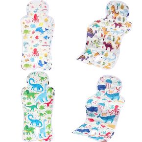 Suzile 2 Pcs Baby Gel Car Seat Cooler Pad Double Side Universal Breathable Stroller Cooler Mat Car Seat Cooling Pad Stroller Cooling Pad Car Seat Liner for Stroller Baby Dining Chair Child Safety Seat in Saudi Arabia