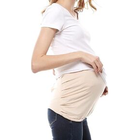 Radia Smart EMF Radiation Radiation Shielding, Protection Pregnancy Belly Band Maternity Beige