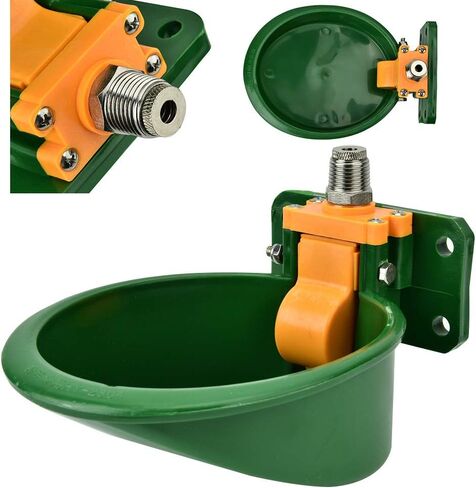 جوجيني وعاء مياه اوتوماتيكي للخنازير والاغنام والخنازير، كوب شرب للمزرعة، لوازم مياه الشرب للخيول والماعز والبقر والاغنام والكلاب in Kuwait