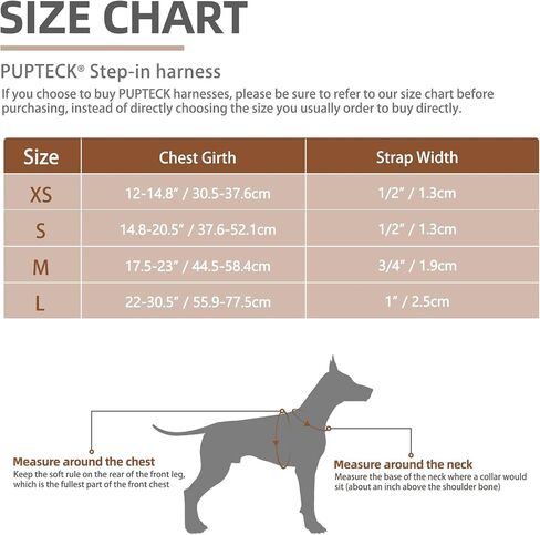 PUPTECK No Pull Dog Harness Soft Adjustable Basic Nylon Step in Puppy Vest Outdoor Walking with ID Tag X-Small in Kuwait