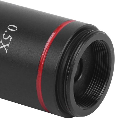 Jeanoko متين CCD ABS C-Mount 0.5X محول لمجهر AmScope CCD كاميرا محول للمجاهر محول عدسة التلسكوب الصناعية in Saudi Arabia