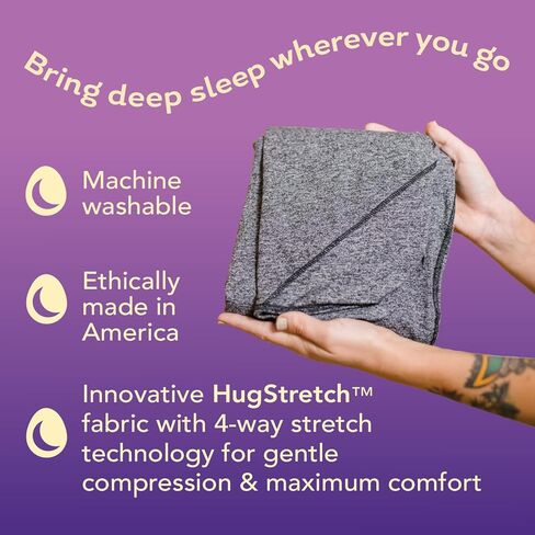 عناق النوم - غطاء نوم متحرك - بطانية ضغط حسية قابلة للارتداء - خزان سمك القرش - يمكن غسله في الغسالة - بديل بطانية مرجحة - كيس نوم للبالغين والأطفال والمراهقين - تركواز - كبير in Kuwait