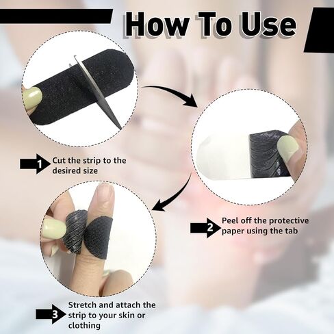 60 ورقة شريط مولسكين لاصق للقدم لمنع البثور شريط منع البثور بطانة تجنب تقرحات الجلد، حماية القدم للأحذية الطويلة والمشي لمسافات طويلة وتقليل الام الاحتكاك in Kuwait