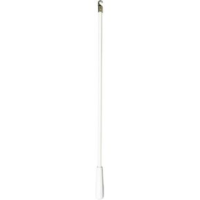 17 Inches Long White Fiberglass Blind Tilt Wand with Kirsite Hook in Kuwait