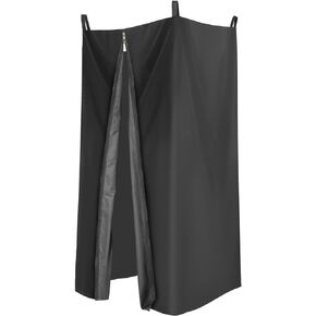 Privacy Tent for Boats 600D Heavy Duty Waterproof Boat Hanging Privacy Tent 27" W x 30" D x 72" H-Black in Kuwait