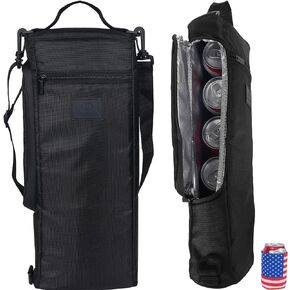 BAQRAXIA Golf Cooler Bag, Golf Accessories Gifts for Men Dad Husband Grandpa, Christmas Xmas Stocking Stuffers, Anniversary Birthday Gift for Him from Wife, Cooler Holds 6 Beer Cans