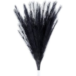 UiiziC Faux Pampas Grass 8 PCS 30"/76cm Dried Fluffy Artificial Flowers Ascendant Grass for Vase Fillers Wedding Party Bouquets Home Hotel Centerpieces Decor (Dusty Blue) in Kuwait