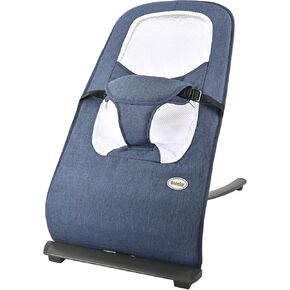 Baby Bouncer Seat, Baby Bouncer, Bouncer for Babies 0-6 Months, Infant Bouncer Seat & Infant to Toddler Rocker with 3-Point Harness Easy to Fold (Khaki) in Kuwait