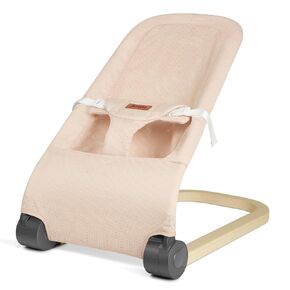 كرسي هزاز للأطفال من جيمجلو، مقعد هزاز محمول للأطفال الرضع، نطاط لحديثي الولادة مع القطن، قابل للطي، وردي in Kuwait