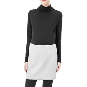 فستان حمل 5G مضاد للاشعاع من هاي شيبينغ، حزام بطن 360 درجة، ملابس للنساء الحوامل جيدة التهوية وناعمة ومريحة 27.5 × 15.7 (فضي) مقاس واحد يناسب الجميع, فضي in Kuwait