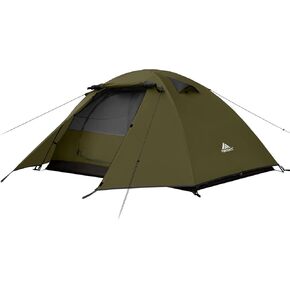 Forceatt Camping Tent 2/3/4 Person, Professional Waterproof & Windproof Lightweight Backpacking Tent Suitable for Outdoor,Hiking,Camping, Mountaineering and Travel