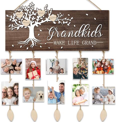 كتاب القصص بيتيفورور هدايا عيد الام والجدة - اطار صور معلق مع قلوب واوراق شجر للجدة والام، هدايا عيد الميلاد والكريسماس، ديكور حائط in Kuwait