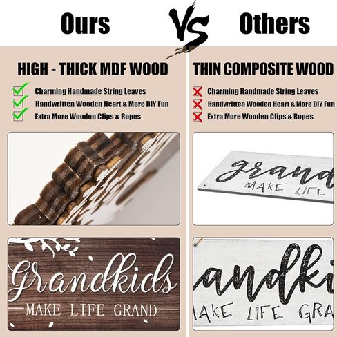 كتاب القصص بيتيفورور هدايا عيد الام والجدة - اطار صور معلق مع قلوب واوراق شجر للجدة والام، هدايا عيد الميلاد والكريسماس، ديكور حائط in Kuwait