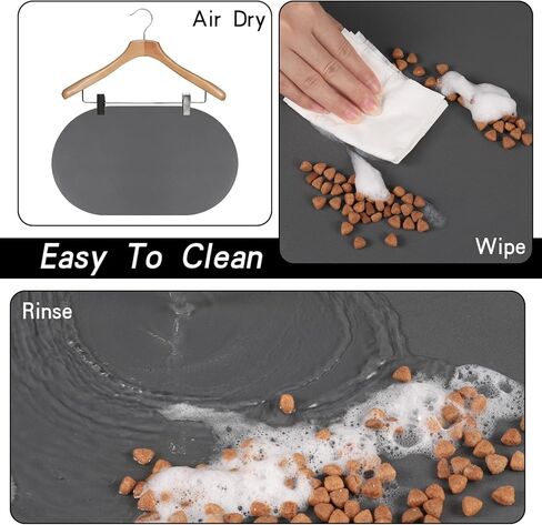 Wedding Pails Pet Feeding Mat, Absorbent Dog Food Mat, Dog mat for Food and Water Bowl,No Stains Quick Dry Dog Water Dispenser Mat Easy Clean Cat Dog Feeding Supplies in Kuwait