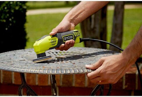 Ryobi ZRDS1200 0.4 Amp Corded 2-7/8 in. Detail Sander (Renewed) in Saudi Arabia