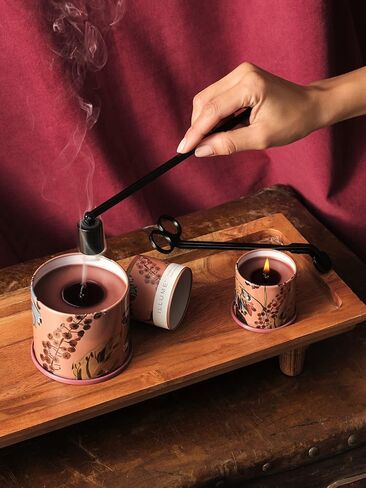ILLUME Essentials Beautifully Done Wick Trimmer, Black Candle Care in Kuwait
