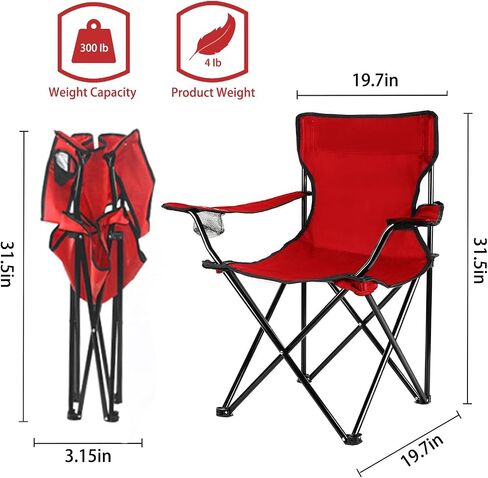 Damei century Folding Camping Chairs, for Beach, Lawn, Yard in Kuwait