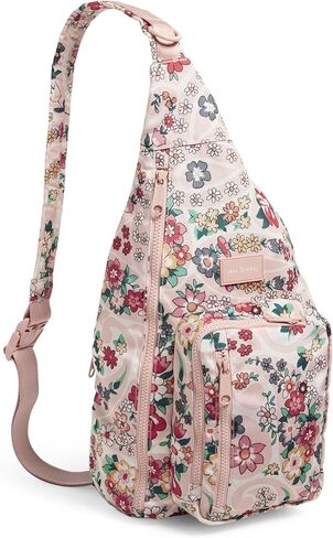 Vera Bradley Women's Recycled Lighten Up Reactive Sling Backpack Bookbag in Kuwait