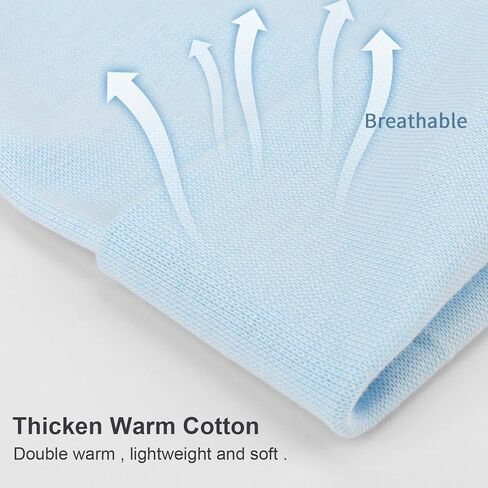 DRESHOW BQUBO 4 Pieces Baby Beanie Newborn Toddler Soft Cute Knit Hat Hospital Hats for Baby Boys Infant Cap Beanies in Kuwait