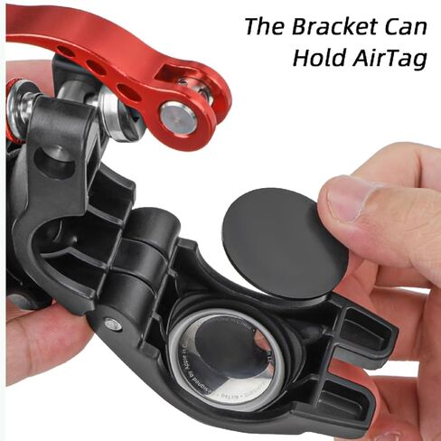Motorcycle Bike Mount Holder 360°Rotation Bicycle Handlebar Mount Clamp Accessories for GoPro Series Gopro12 DJI Action Series Action 4 Insta360 Go Series Insta360 One R Series Cameras in Saudi Arabia