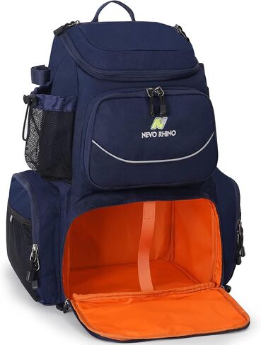 N NEVO RHINO 40L حقيبة ظهر لصيد الأسماك مع حاملات للقضيب، غطاء مطر مقاوم للماء، حقيبة معالجة عالية الأداء لصيد الأسماك in Kuwait