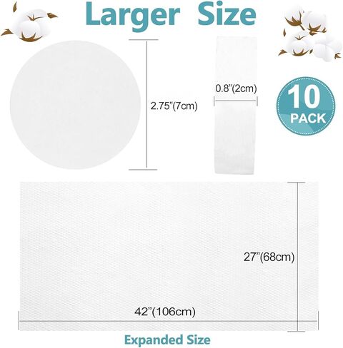 Yihurlm 10pcs Compressed Towel in Kuwait