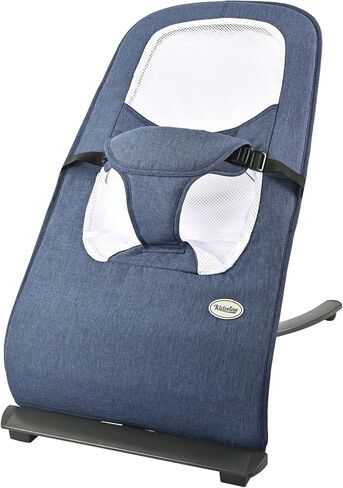 Baby Bouncer Seat, Baby Bouncer, Bouncer for Babies 0-6 Months, Infant Bouncer Seat & Infant to Toddler Rocker with 3-Point Harness Easy to Fold (Khaki) in Kuwait