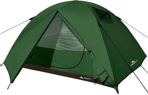 Forceatt Camping Tent 2/3/4 Person, Professional Waterproof & Windproof Lightweight Backpacking Tent Suitable for Outdoor,Hiking,Camping, Mountaineering and Travel in Kuwait