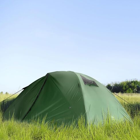 Forceatt Camping Tent 2/3/4 Person, Professional Waterproof & Windproof Lightweight Backpacking Tent Suitable for Outdoor,Hiking,Camping, Mountaineering and Travel in Kuwait