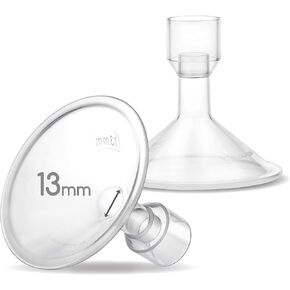 درع Maymom MyFit 17 مم (قطعتان)، لا يشتمل على موصل Maymom واسع الفم، متوافق مع ملحقات Spectra S2 Spectra S1 ليست أجزاء مضخة Spectra الأصلية Spectra Flange in Kuwait