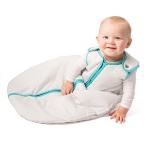 baby deedee Sleep Nest Sleeping Sack, Warm Baby Sleeping Bag fits Toddler and Infants, Gray Lagoon, Large (18-36 Month)