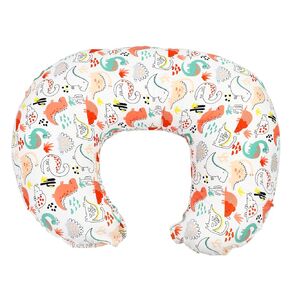 Nursing Pillow Cover Cotton for Breastfeeding - Soft Feeding Pillowcase Slipcover Fits Standard Nursing Pillow and Positioner Case for Baby Girl and Boys Cover Only (C-Dinosaur-2)
