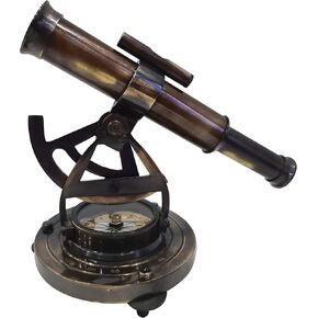 Antique Vintage Design Surveyor Navigation Instrument Theodolite Alidade Telescope Compass Nautical Collectible in Saudi Arabia