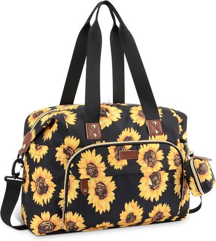 Tuwubi Diaper Bag Tote,Baby Diaper Bag with Pacifier Case | Large Travel Diaper Tote Caddy for Mom and Dad Multifunction Baby Bag(Medium,Black) in Saudi Arabia
