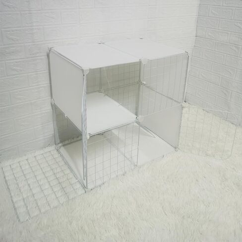 Cat Cage Indoor DIY Cat Playpen Detachable Metal Wire Kennels Cat Cage Indoor Cat Enclosures DIY Cat Playpen Metal Kennel in Kuwait