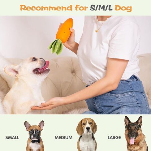 HEYKEY Dog Toys for Aggressive Chewers, Squeaky Dog Toys, Indestructible Dog Toys,Rubber Dog Chew Toys for Small, Medium, Large Dogs, Milk Flavor in Saudi Arabia