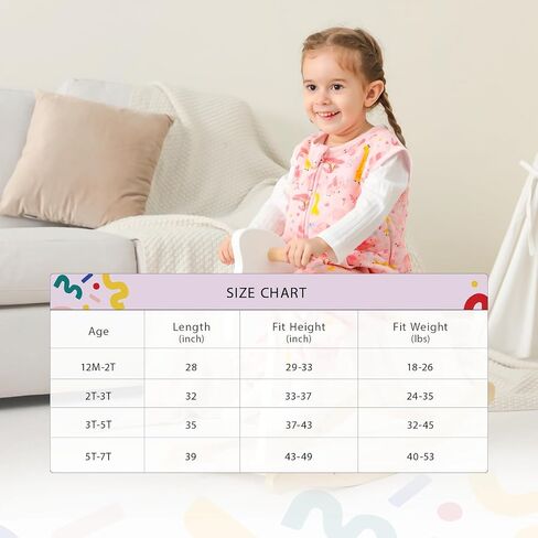 HOMEAL Toddler Sleep Sack with Legs, 1.0 TOG Wearable Blanket, Soft Cotton Baby Sleep Sack for Kids (2T–3T) in Saudi Arabia