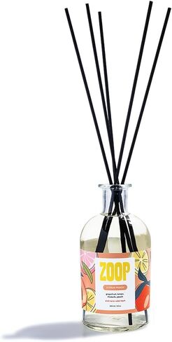 Zoop Pet Odor Remover Reed Diffuser - Long Lasting Pet Odor Oil Diffuser - Non-Toxic Eco-Friendly Reed Diffuser Set & Diffuser Sticks - Air Freshening Pet Odor Eliminator Scented Diffuser for Home. in Kuwait