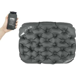 ETROL Inflatable Seat Cushion,Portable Lightweight Travel Air Sitting Pad - 17.3''x13.4''x2'',Moisture and Water Resistant Camping Chair Mat for Outdoor Office Stadium Bleacher Airplane Car