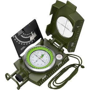 Proster Lensatic Sighting Compass IP65 Waterproof with Clinometer Bag in Saudi Arabia