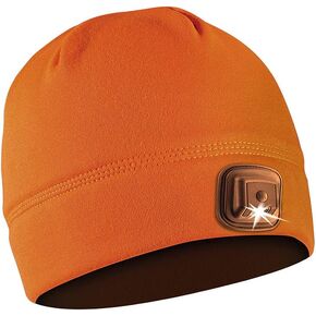 Panther Vision LED Hat Light - POWERCAP 3.0 USB Rechargeable LED Beanie Light Hat - Light Up Hat with Ultra Bright LEDs and IPX4 Water Resistance for Running, Biking and Camping - One Size Cap