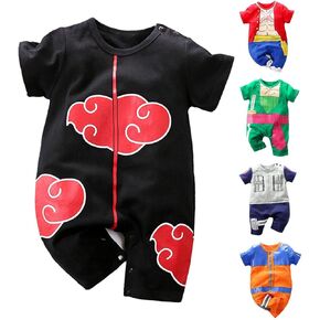 RELABTABY الوليد طفل بنين بنات أنيمي رومبير القطن طويل الأكمام الرضع تأثيري حلي بذلة الزي in Kuwait