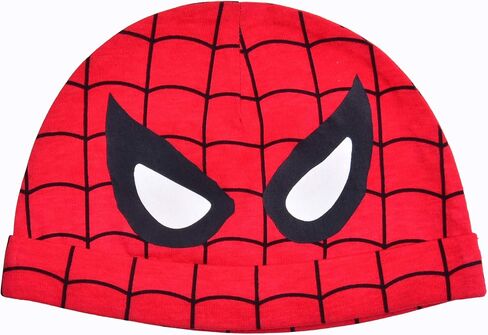 Marvel Spider-Man Baby Boys Footie Romper and Hat 2 Piece Set for Infants in Saudi Arabia