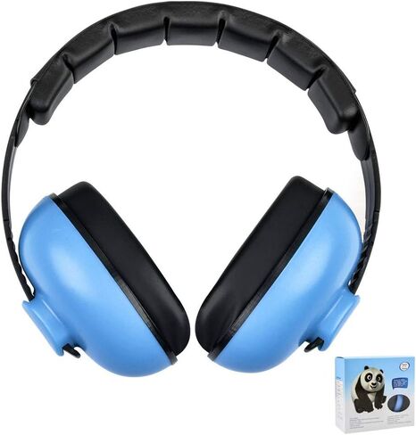 Solar-Power Baby Noise Cancelling Headphones, Ear Protection Earmuffs for 0-3 Years Kids in Saudi Arabia