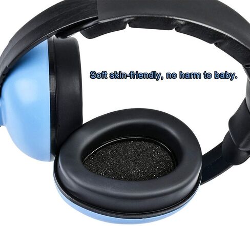 Solar-Power Baby Noise Cancelling Headphones, Ear Protection Earmuffs for 0-3 Years Kids in Saudi Arabia